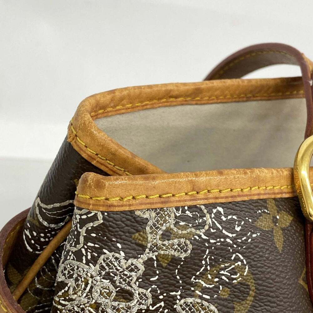LOUIS VUITTON Brown Monogram Tote Bag - Picture 7 of 11